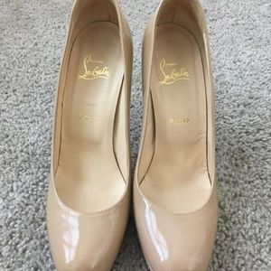 Christian Louboutin Simple Patent Platform Pump